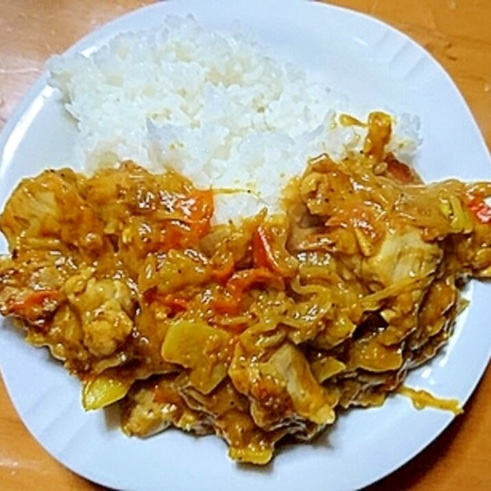 チキンのスパイシーカレー